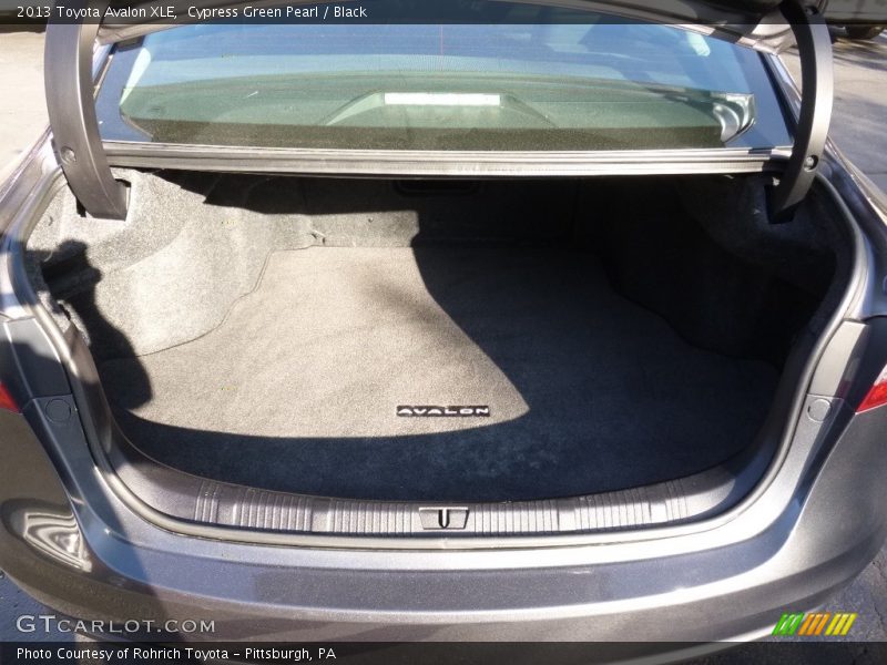 Cypress Green Pearl / Black 2013 Toyota Avalon XLE