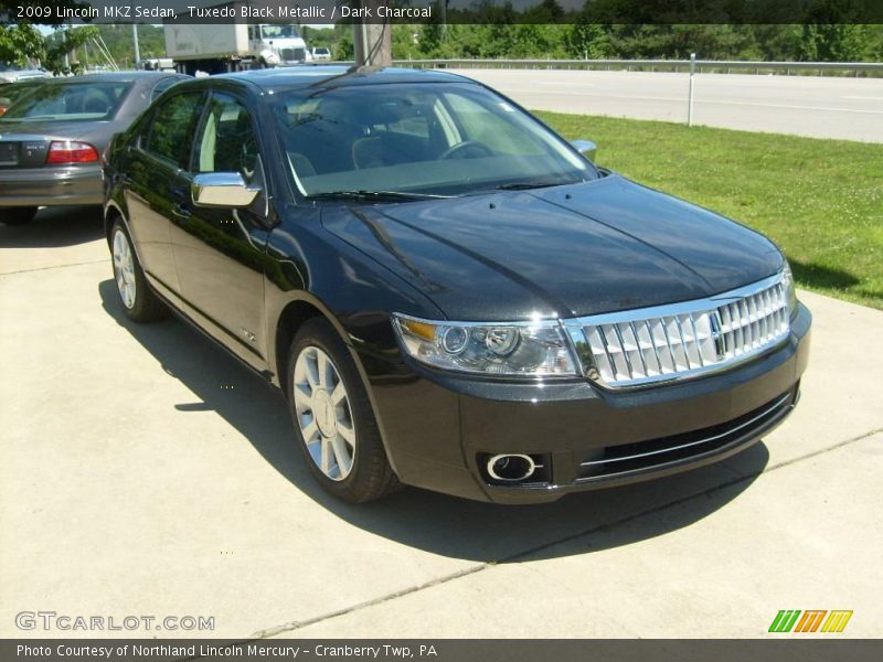 Tuxedo Black Metallic / Dark Charcoal 2009 Lincoln MKZ Sedan