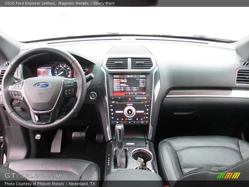 Magnetic Metallic / Ebony Black 2016 Ford Explorer Limited