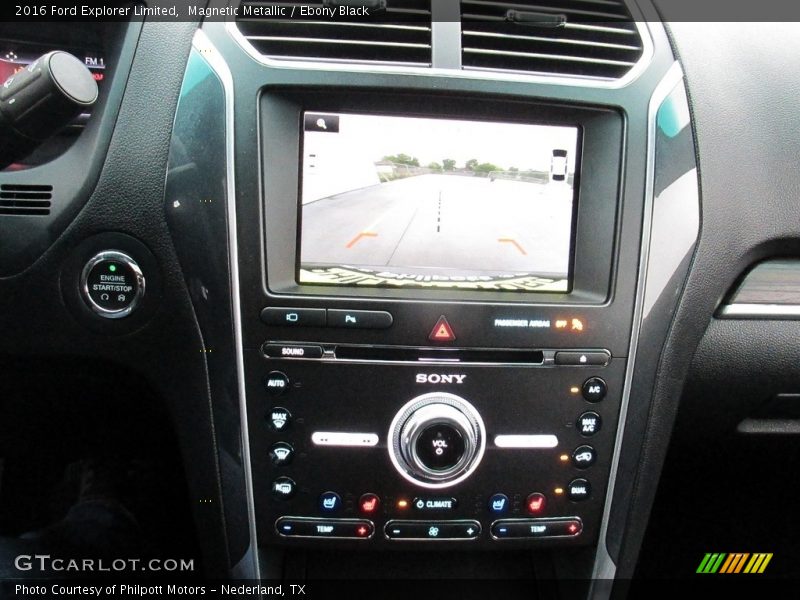 Magnetic Metallic / Ebony Black 2016 Ford Explorer Limited