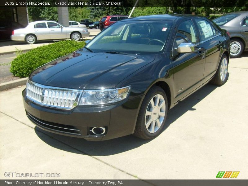 Tuxedo Black Metallic / Dark Charcoal 2009 Lincoln MKZ Sedan