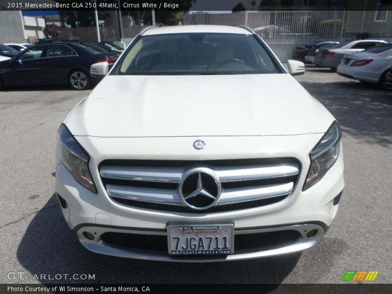 Cirrus White / Beige 2015 Mercedes-Benz GLA 250 4Matic