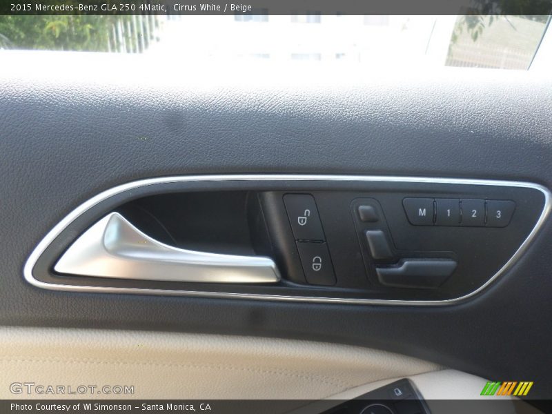 Cirrus White / Beige 2015 Mercedes-Benz GLA 250 4Matic