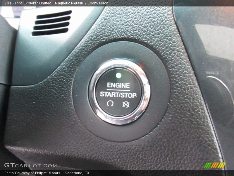 Magnetic Metallic / Ebony Black 2016 Ford Explorer Limited