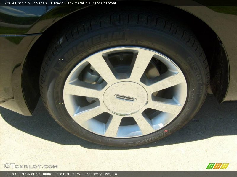 Tuxedo Black Metallic / Dark Charcoal 2009 Lincoln MKZ Sedan
