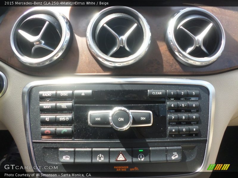 Cirrus White / Beige 2015 Mercedes-Benz GLA 250 4Matic