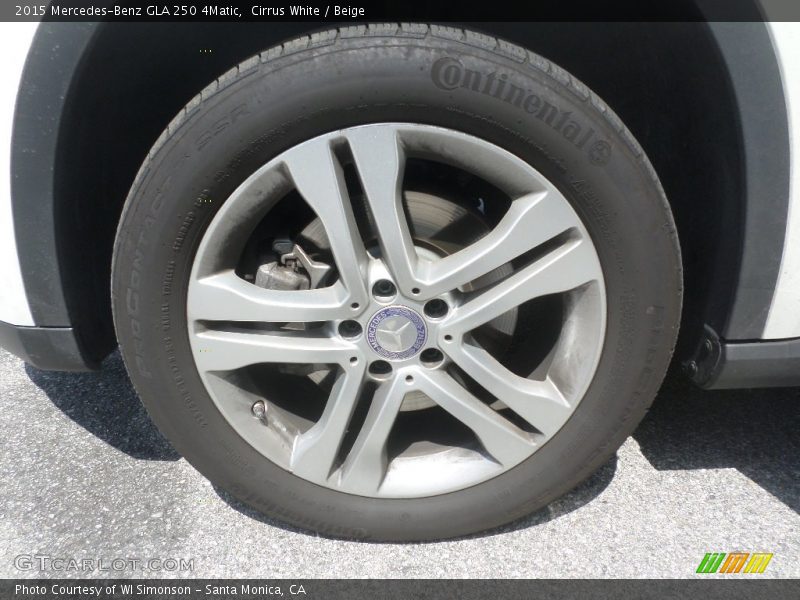 Cirrus White / Beige 2015 Mercedes-Benz GLA 250 4Matic