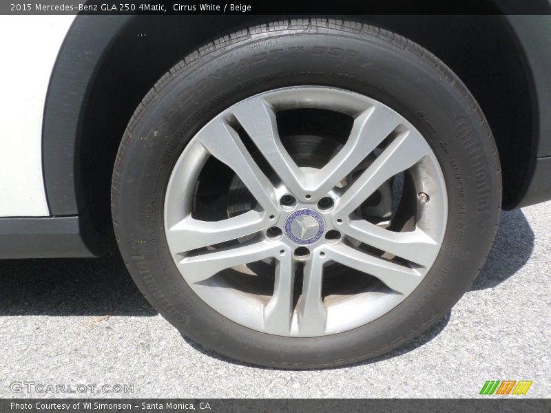 Cirrus White / Beige 2015 Mercedes-Benz GLA 250 4Matic