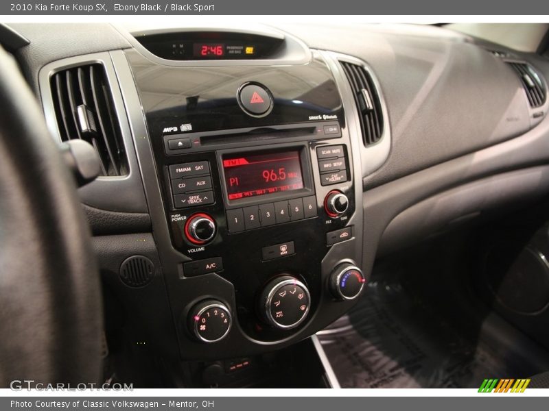 Ebony Black / Black Sport 2010 Kia Forte Koup SX