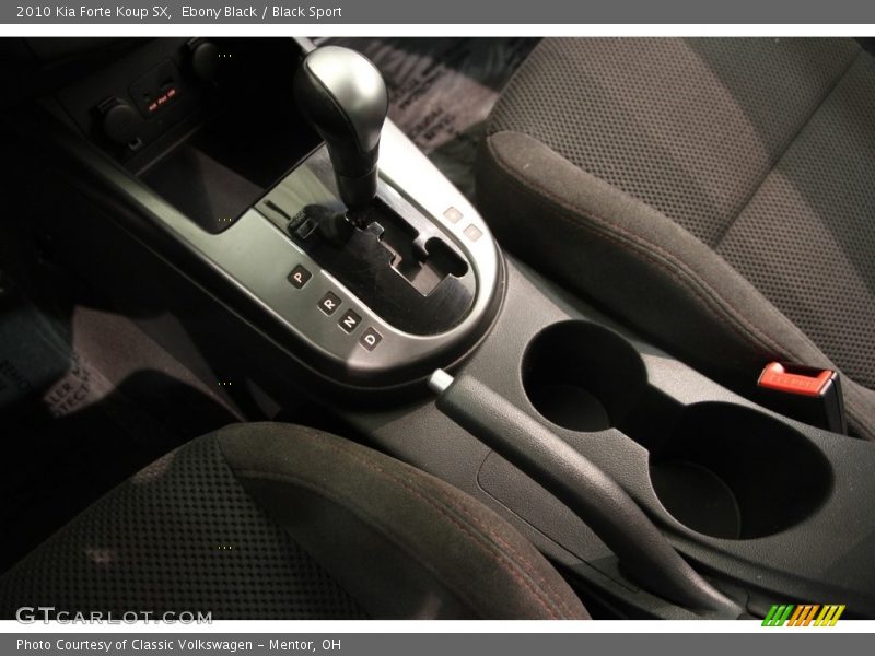 Ebony Black / Black Sport 2010 Kia Forte Koup SX