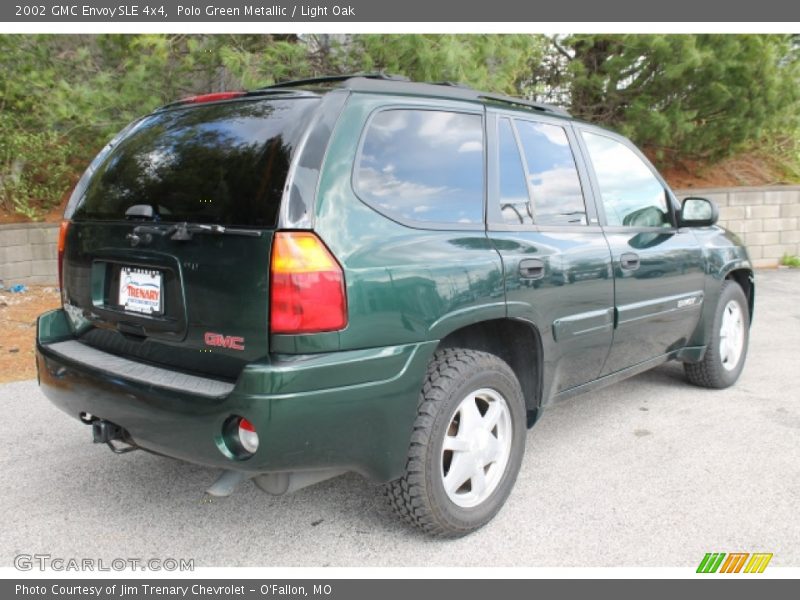 Polo Green Metallic / Light Oak 2002 GMC Envoy SLE 4x4