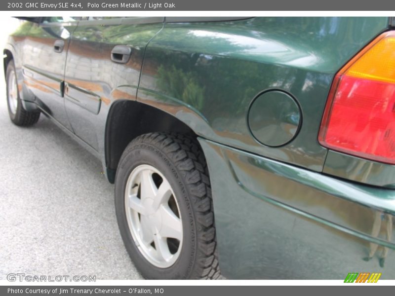 Polo Green Metallic / Light Oak 2002 GMC Envoy SLE 4x4