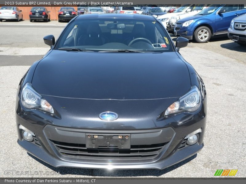 Dark Grey Metallic / Black Leather/Alcantara 2013 Subaru BRZ Limited