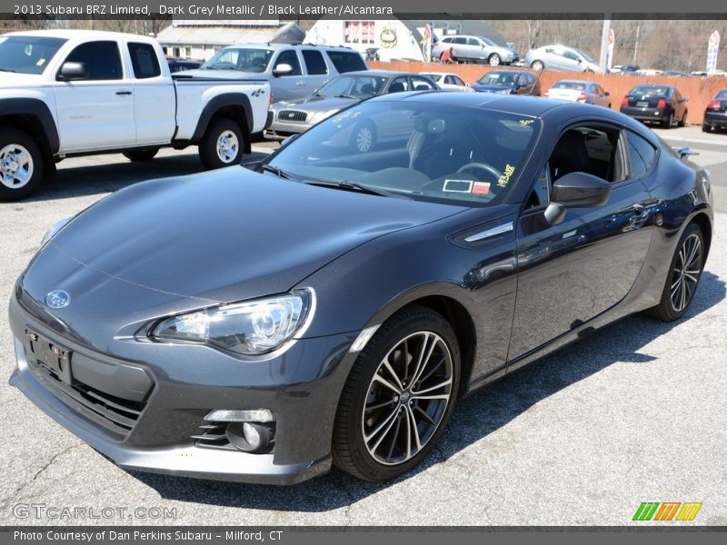 Dark Grey Metallic / Black Leather/Alcantara 2013 Subaru BRZ Limited