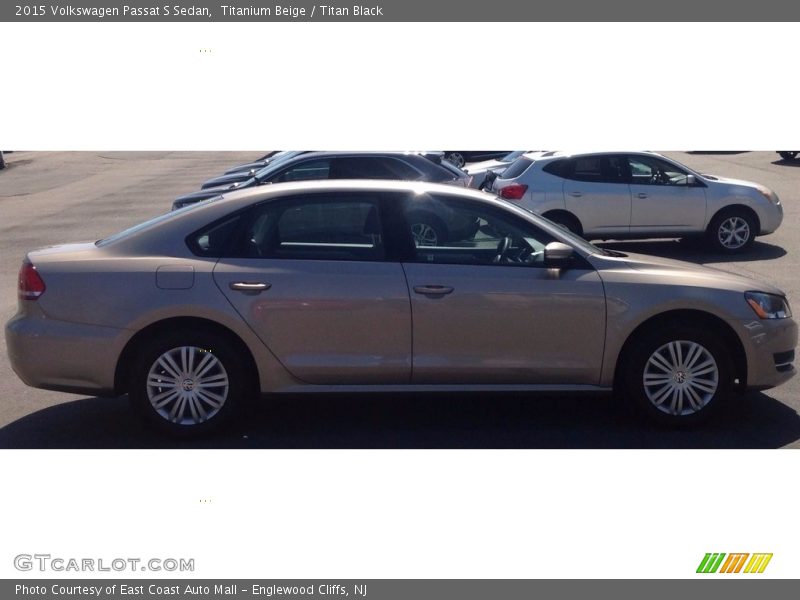 Titanium Beige / Titan Black 2015 Volkswagen Passat S Sedan