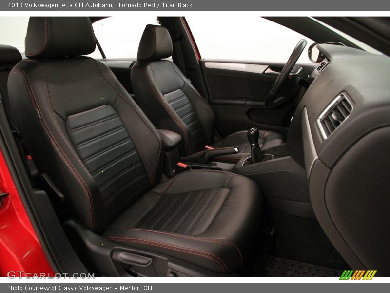 Tornado Red / Titan Black 2013 Volkswagen Jetta GLI Autobahn
