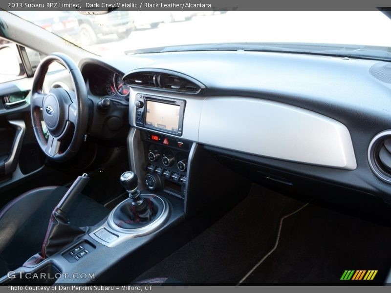 Dark Grey Metallic / Black Leather/Alcantara 2013 Subaru BRZ Limited