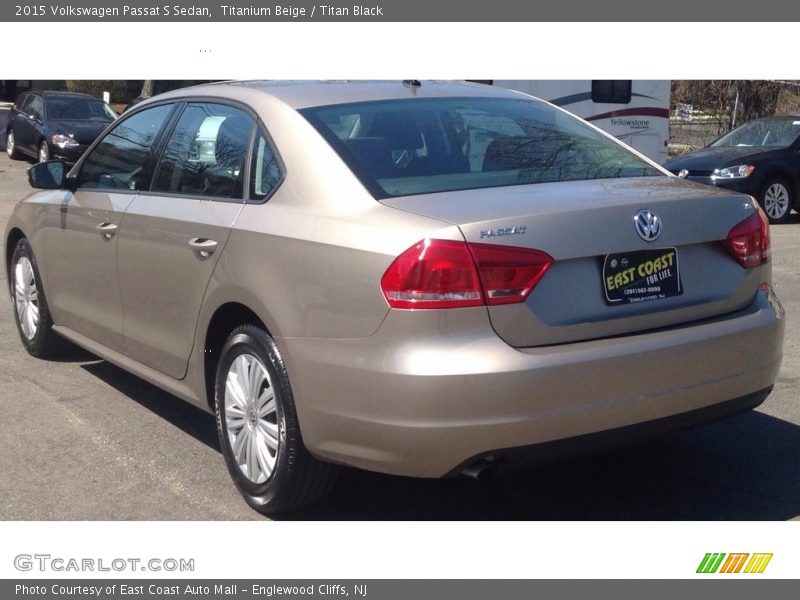 Titanium Beige / Titan Black 2015 Volkswagen Passat S Sedan