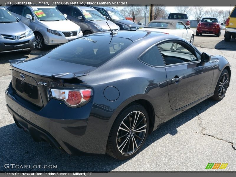 Dark Grey Metallic / Black Leather/Alcantara 2013 Subaru BRZ Limited