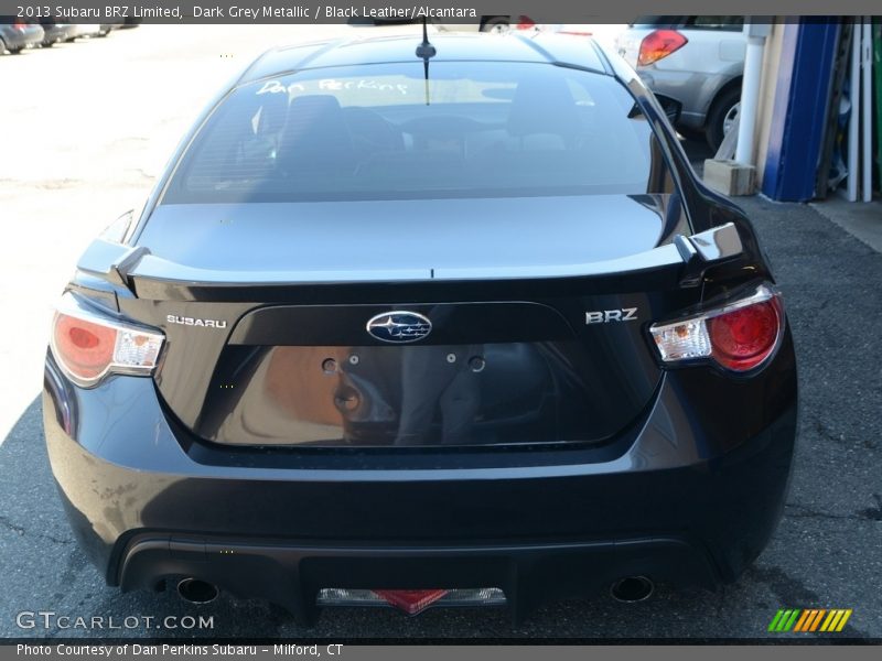 Dark Grey Metallic / Black Leather/Alcantara 2013 Subaru BRZ Limited