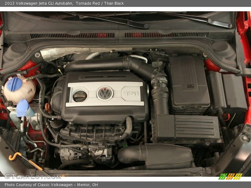 Tornado Red / Titan Black 2013 Volkswagen Jetta GLI Autobahn