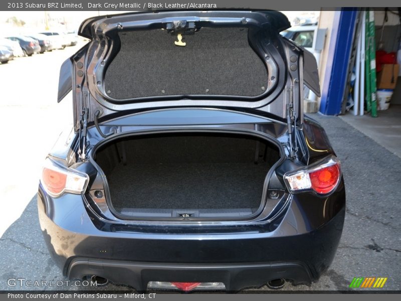 Dark Grey Metallic / Black Leather/Alcantara 2013 Subaru BRZ Limited