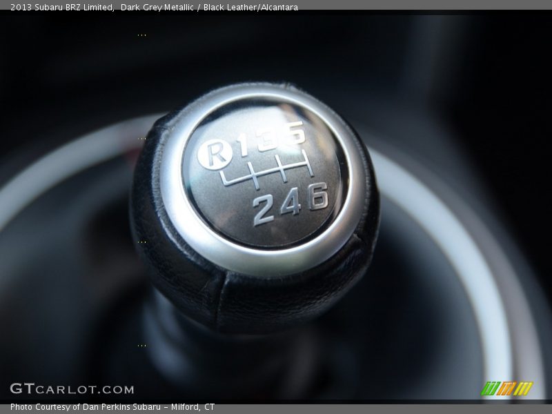 Dark Grey Metallic / Black Leather/Alcantara 2013 Subaru BRZ Limited