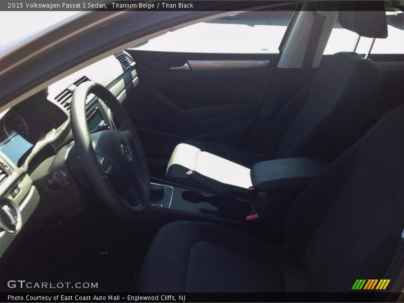 Titanium Beige / Titan Black 2015 Volkswagen Passat S Sedan