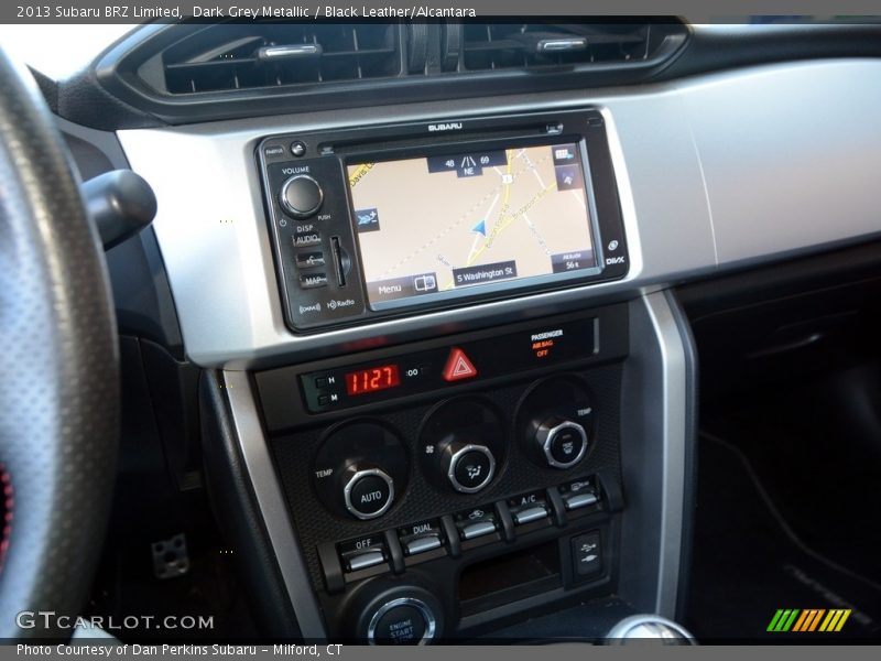 Dark Grey Metallic / Black Leather/Alcantara 2013 Subaru BRZ Limited