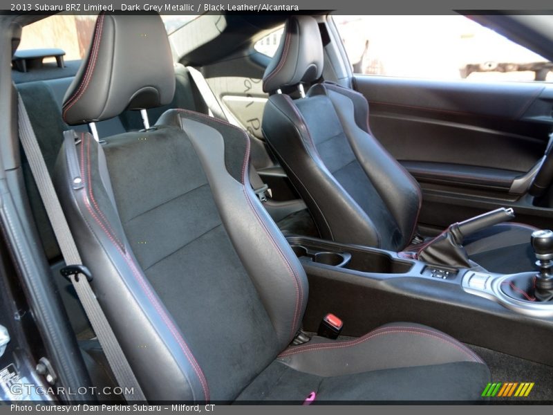 Dark Grey Metallic / Black Leather/Alcantara 2013 Subaru BRZ Limited