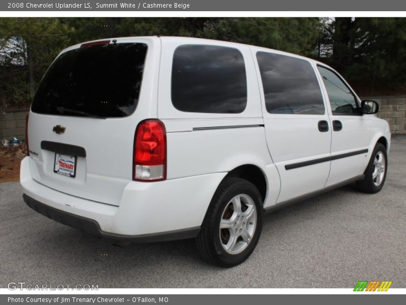 Summit White / Cashmere Beige 2008 Chevrolet Uplander LS