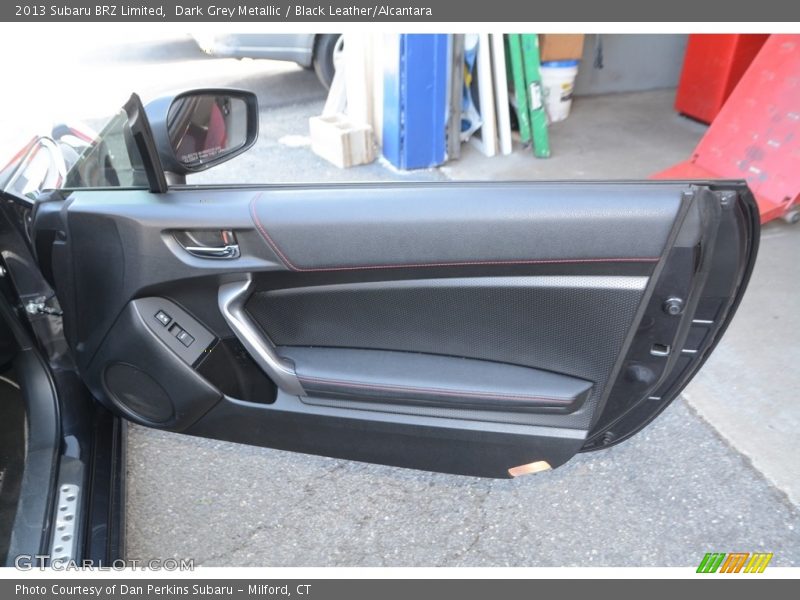Dark Grey Metallic / Black Leather/Alcantara 2013 Subaru BRZ Limited