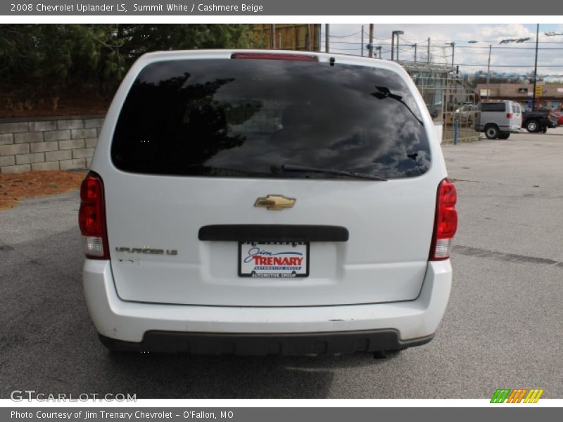 Summit White / Cashmere Beige 2008 Chevrolet Uplander LS