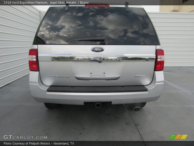 Ingot Silver Metallic / Ebony 2016 Ford Expedition Platinum