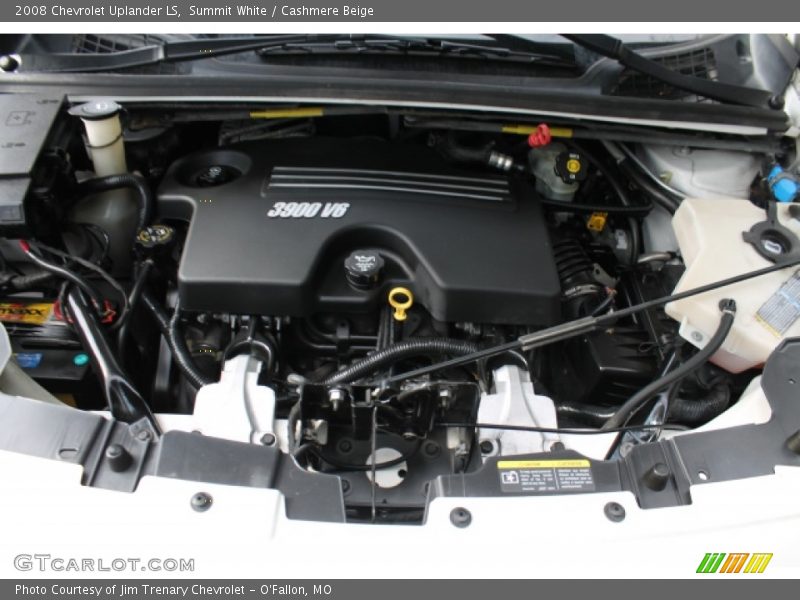 Summit White / Cashmere Beige 2008 Chevrolet Uplander LS