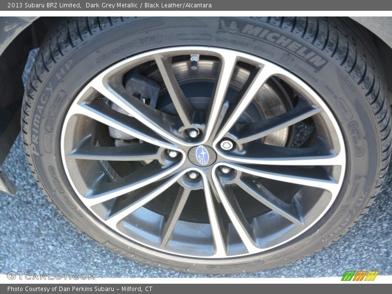 Dark Grey Metallic / Black Leather/Alcantara 2013 Subaru BRZ Limited