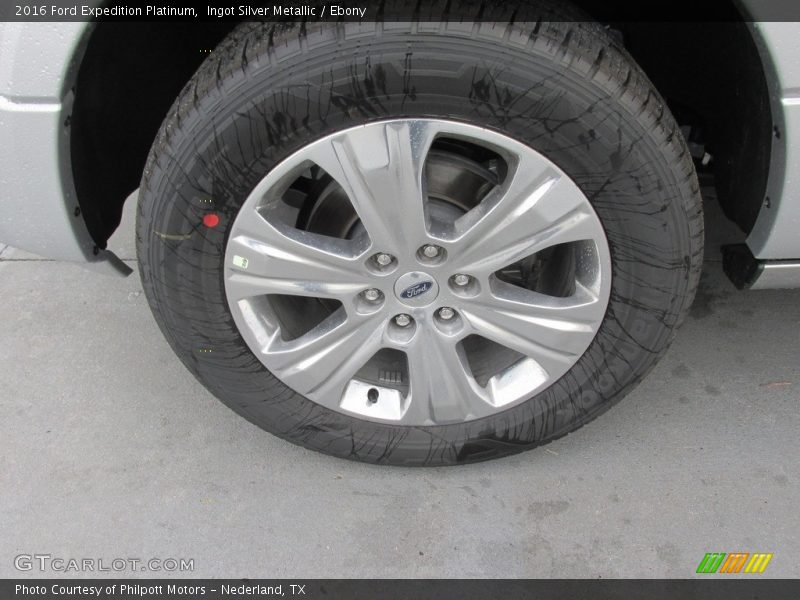 Ingot Silver Metallic / Ebony 2016 Ford Expedition Platinum