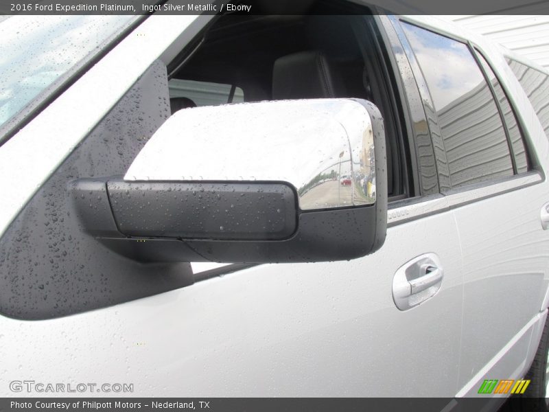 Ingot Silver Metallic / Ebony 2016 Ford Expedition Platinum