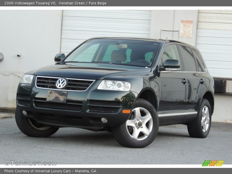 Venetian Green / Pure Beige 2006 Volkswagen Touareg V6