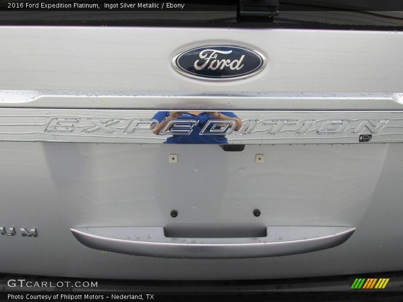 Ingot Silver Metallic / Ebony 2016 Ford Expedition Platinum