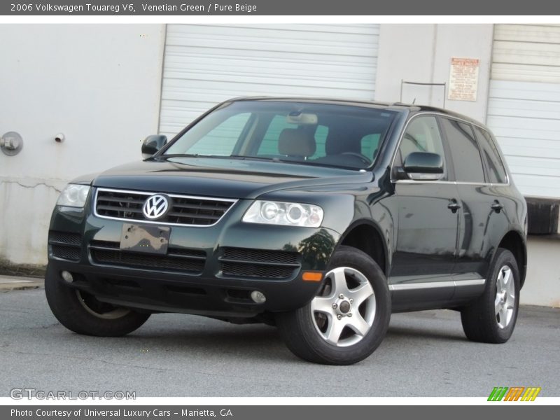Venetian Green / Pure Beige 2006 Volkswagen Touareg V6