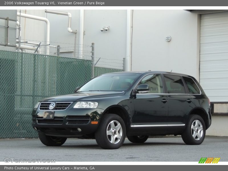 Venetian Green / Pure Beige 2006 Volkswagen Touareg V6