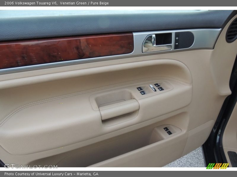 Venetian Green / Pure Beige 2006 Volkswagen Touareg V6