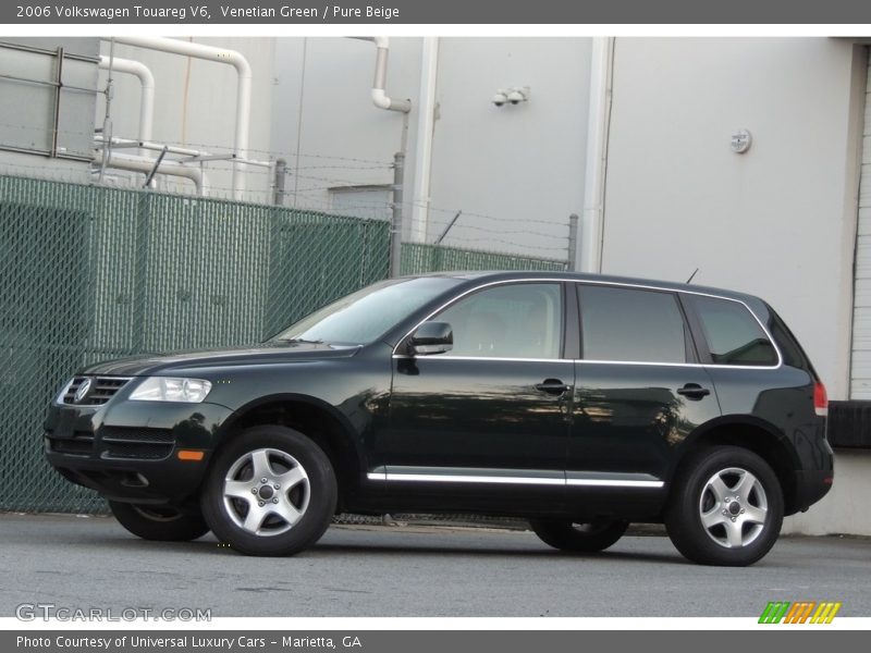 Venetian Green / Pure Beige 2006 Volkswagen Touareg V6