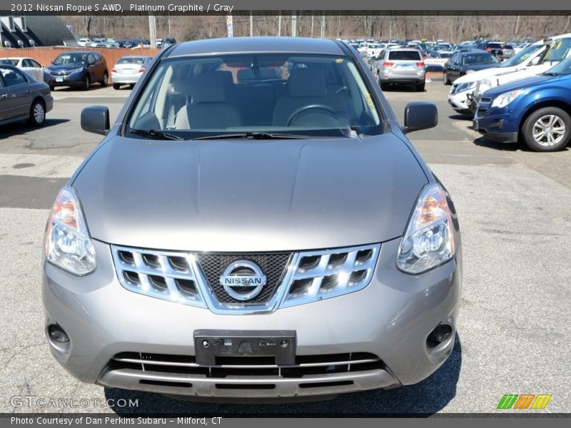 Platinum Graphite / Gray 2012 Nissan Rogue S AWD