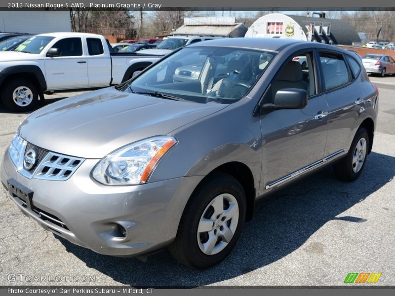 Platinum Graphite / Gray 2012 Nissan Rogue S AWD
