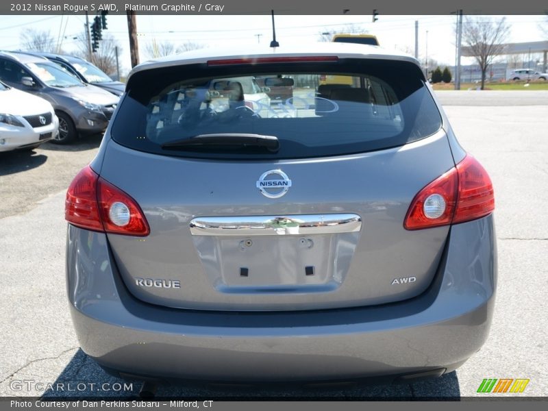 Platinum Graphite / Gray 2012 Nissan Rogue S AWD