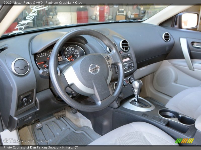 Platinum Graphite / Gray 2012 Nissan Rogue S AWD