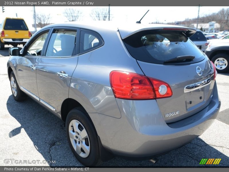 Platinum Graphite / Gray 2012 Nissan Rogue S AWD