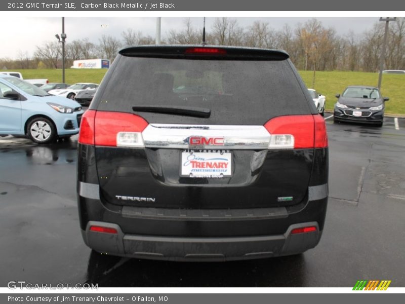 Carbon Black Metallic / Jet Black 2012 GMC Terrain SLE